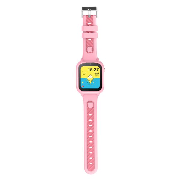 Ceas Smartwatch Pentru Copii, Wonlex KT28, Roz, Culoare: Roz