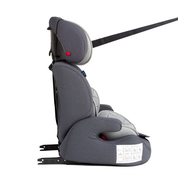 Scaun Auto Juju Pro Rider, Gri, Culoare: Gri
