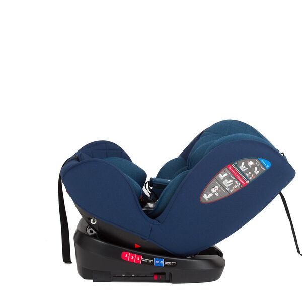 Scaun Auto Juju Total rotativ 360, Albastru, Culoare: Albastru