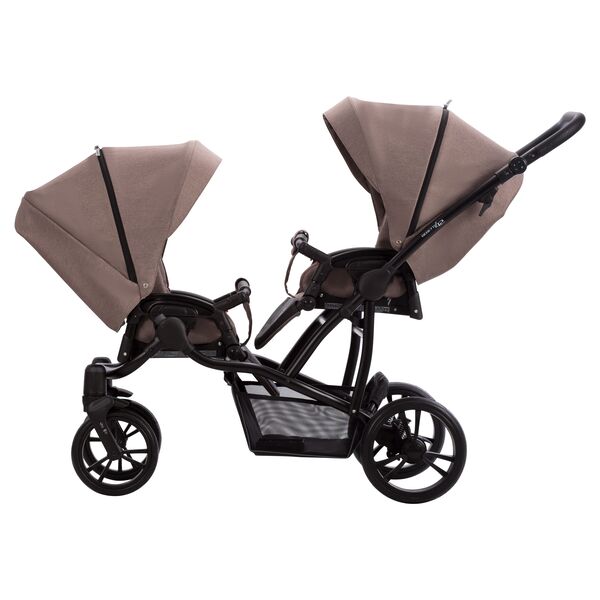 Carucior 3 in 1 Gemeni Bebetto 42 2023, Culoare: Bej