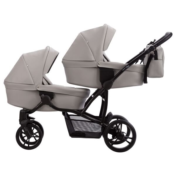 Carucior 3 in 1 Gemeni Bebetto 42 PRO 2023, Culoare: Gri