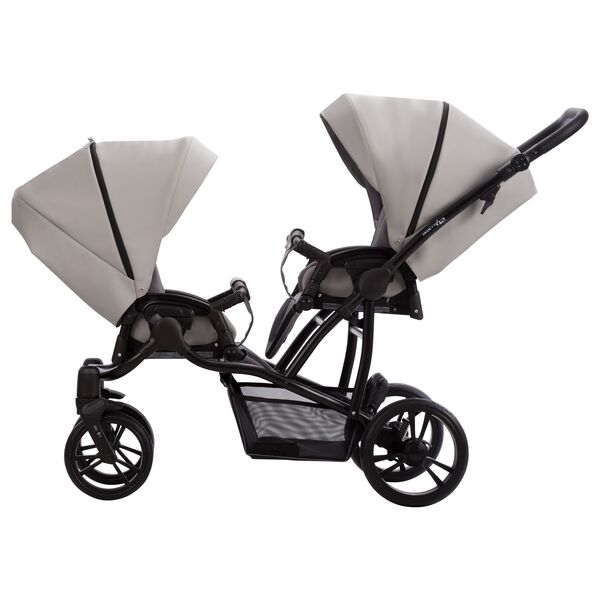 Carucior 3 in 1 Gemeni Bebetto 42 PRO 2023, Culoare: Gri