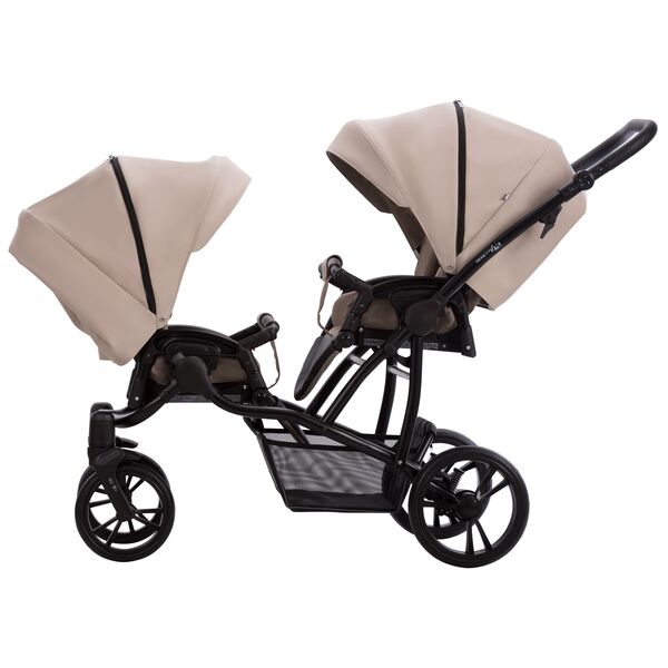 Carucior 3 in 1 Gemeni Bebetto 42 PRO 2023, Culoare: Bej