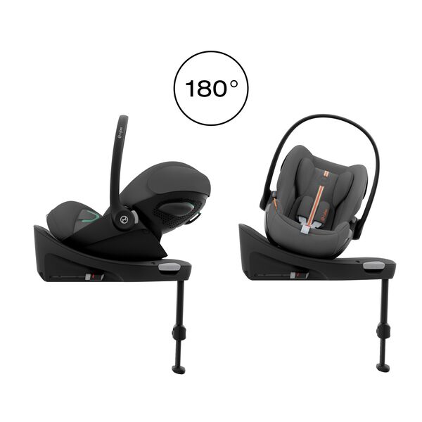 Scaun Auto Cybex Cloud G i-Size Plus, Lava Grey, Culoare: Gri