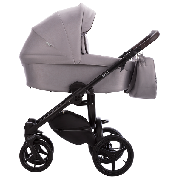 Carucior 3 in 1 Bebetto Luca 2023, Culoare: Gri deschis
