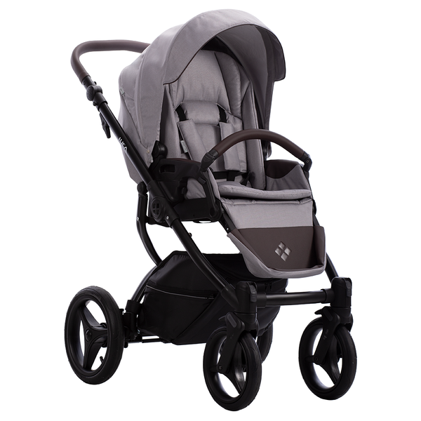 Carucior 3 in 1 Bebetto Luca 2023, Culoare: Gri deschis