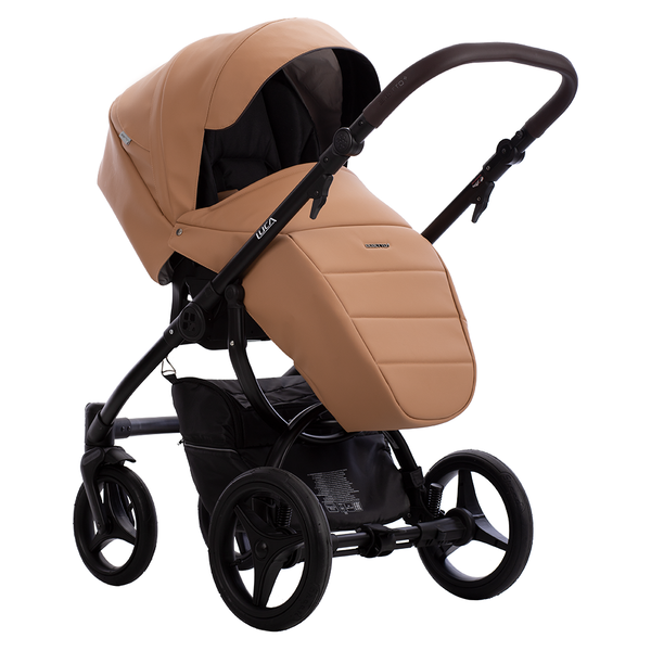 Carucior 3 in 1 Bebetto Luca PRO 2023, Culoare: Maro
