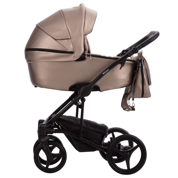 Carucior 3 in 1 Bebetto Torino Pro 2023, Culoare: Maro