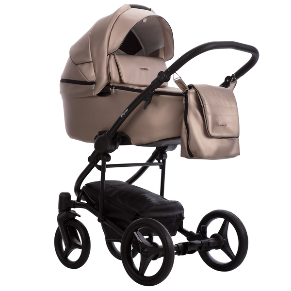 Carucior 3 in 1 Bebetto Torino Pro 2023, Culoare: Maro