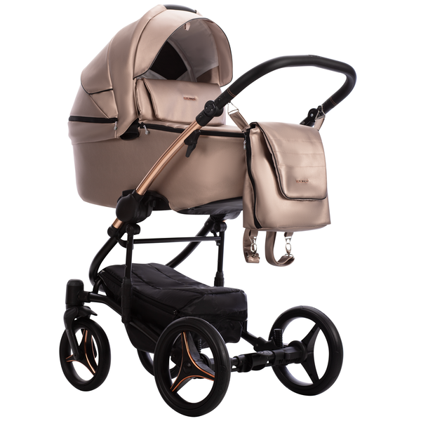 Carucior 3 in 1 Bebetto Torino Pro SI 2023, Culoare: Maro