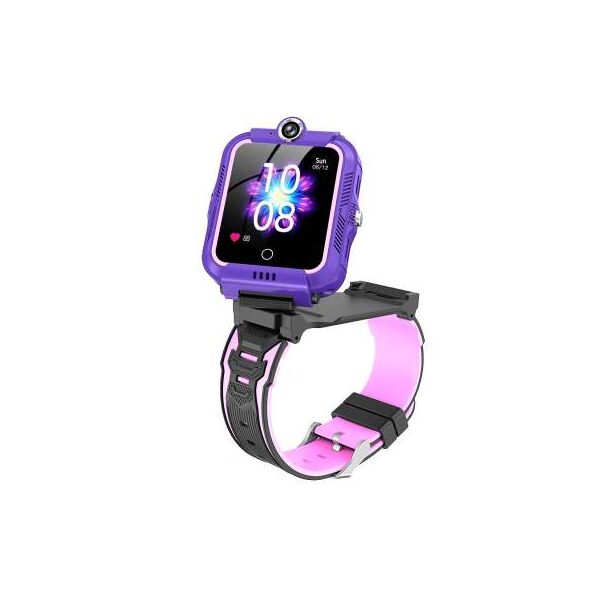 Ceas smartwatch pentru copii YQT-T17G, Violet, Culoare: Violet