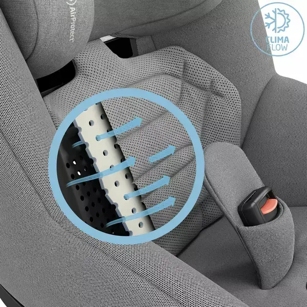 Scaun Auto I-Size Maxi-Cosi PEARL 360 PRO AUTHENTIC GREY, Culoare: Gri