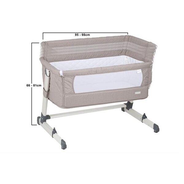 BabyGo – Patut co-sleeper 2 in 1 Together Beige