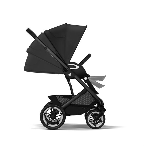 Carucior Cybex, Talos S Lux 2 in 1 BLK, Moon Black, Culoare: Negru