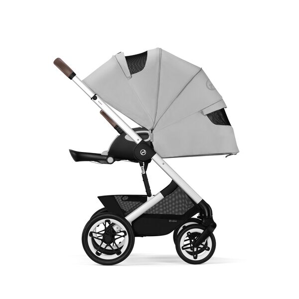 Carucior Talos S Lux Cybex SLV, Lava Grey, Culoare: Gri