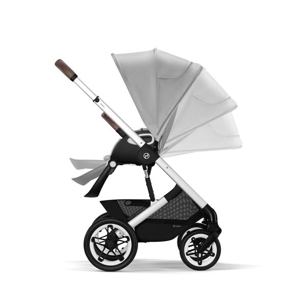 Carucior Talos S Lux Cybex SLV, Lava Grey, Culoare: Gri