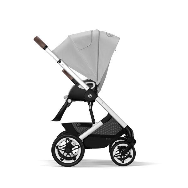 Carucior Talos S Lux Cybex SLV, Lava Grey, Culoare: Gri