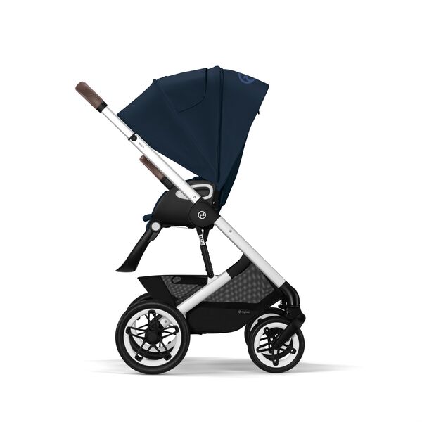 Carucior Cybex, Talos S Lux 2 in 1 SLV, Ocean Blue, Culoare: Bluemarin