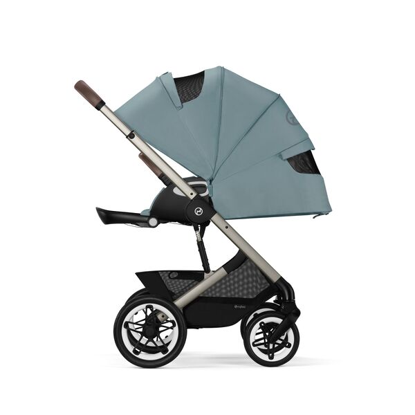 Carucior Cybex, Talos S Lux 2 in 1 TPE, Sky Blue, Culoare: Albastru Deschis