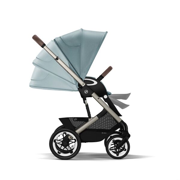 Carucior Cybex, Talos S Lux 2 in 1 TPE, Sky Blue, Culoare: Albastru Deschis