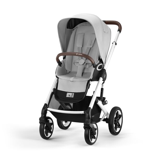 Carucior Talos S Lux Cybex SLV, Lava Grey, Culoare: Gri