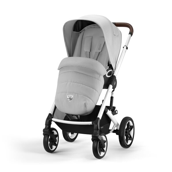 Carucior Talos S Lux Cybex SLV, Lava Grey, Culoare: Gri