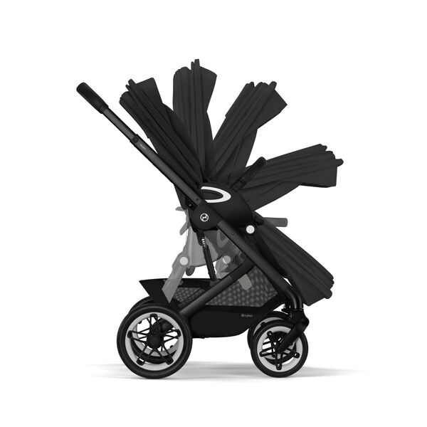 Carucior Talos S Lux Cybex BLK, Moon Black, Culoare: Negru