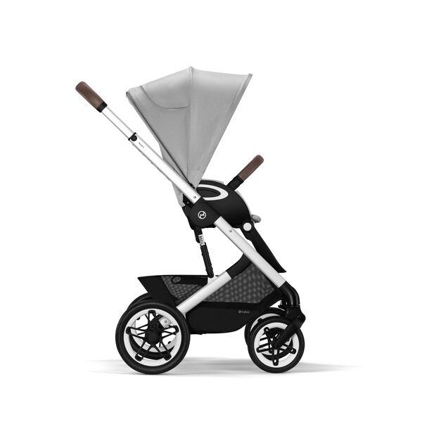 Carucior Talos S Lux Cybex SLV, Lava Grey, Culoare: Gri