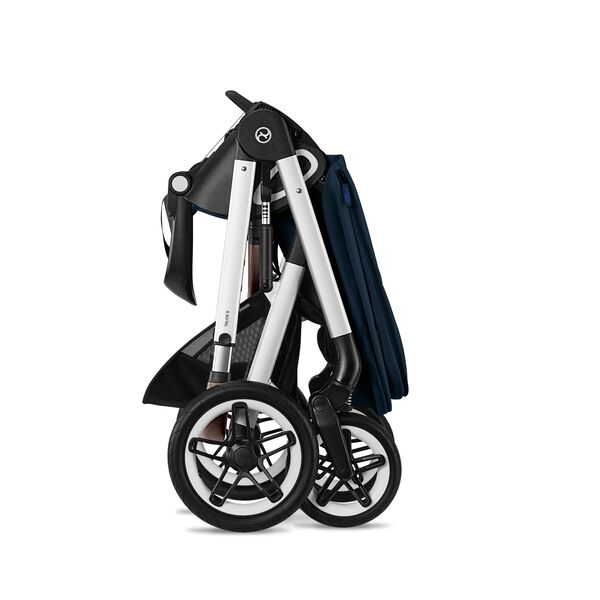 Carucior Cybex, Talos S Lux 2 in 1 SLV, Ocean Blue, Culoare: Bluemarin