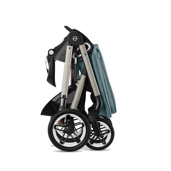 Carucior Cybex, Talos S Lux 2 in 1 TPE, Sky Blue, Culoare: Albastru Deschis