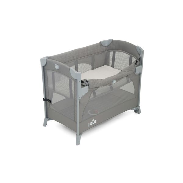Joie - Patut pliant pentru cosleeping Kubbie Foggy Gray