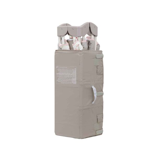 Joie - Patut pliant cu 2 niveluri Allura 120 cm, Flowers Forever