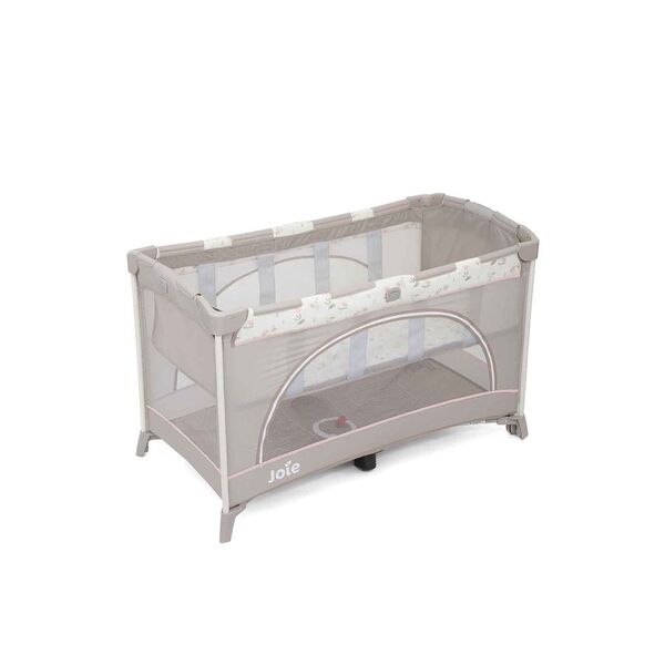 Joie - Patut pliant cu 2 niveluri Allura 120 cm, Flowers Forever