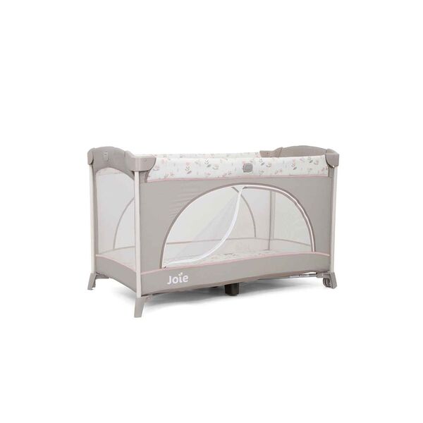 Joie - Patut pliant cu 2 niveluri Allura 120 cm, Flowers Forever