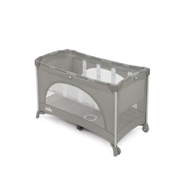 Joie - Patut pliant cu 2 niveluri Allura 120 cm, Gray Flannel