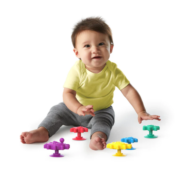 Baby Einsten - Set jucarii senzoriale Ventuzele vesele