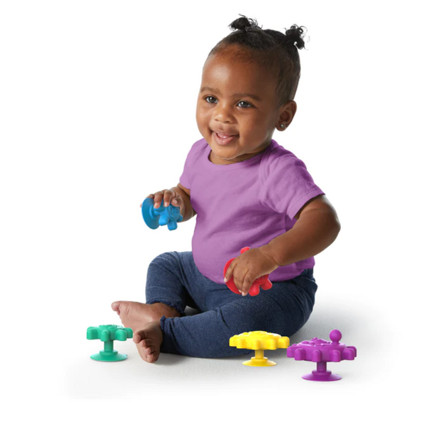 Baby Einsten - Set jucarii senzoriale Ventuzele vesele